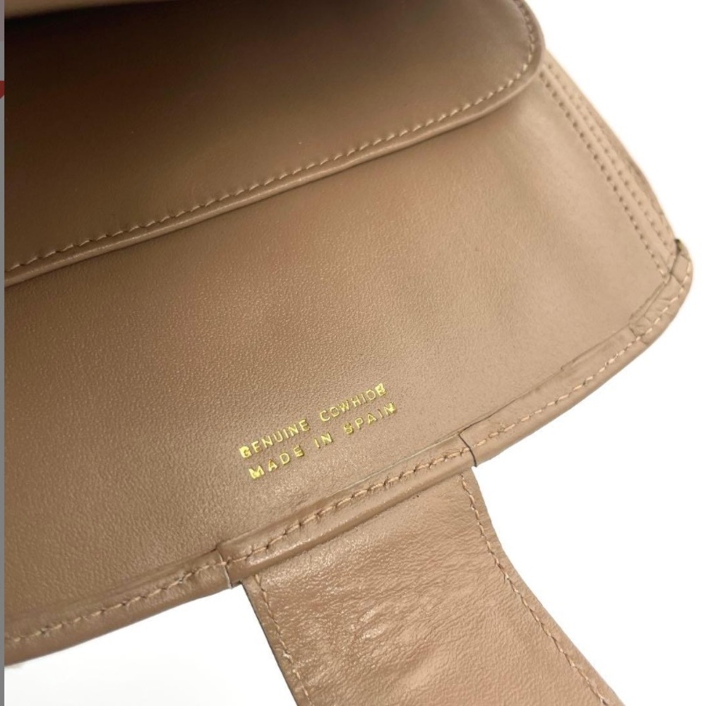 Dior Tan Leather compact wallet - Picture 5 of 10